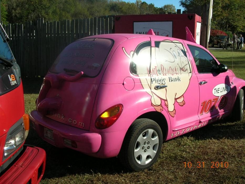 107.9 The Link Matt & Ramona's Piggy Bank PT Cruiser