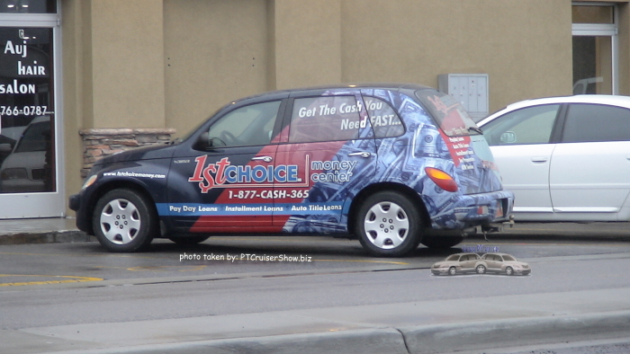 PT Cruiser showing the business 1st Choice