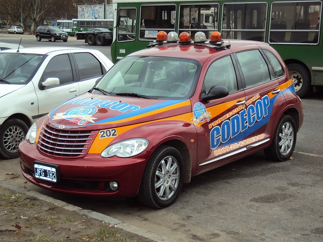 Code Cop - seen in Argentina