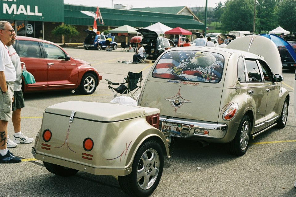 Patriotic PT 01 with Trailer