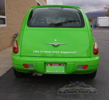 SERVPRO Bountiful, Utah, PT Cruiser