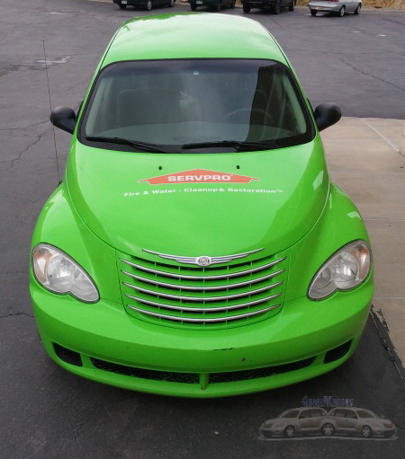 SERVPRO Bountiful, Utah, PT Cruiser