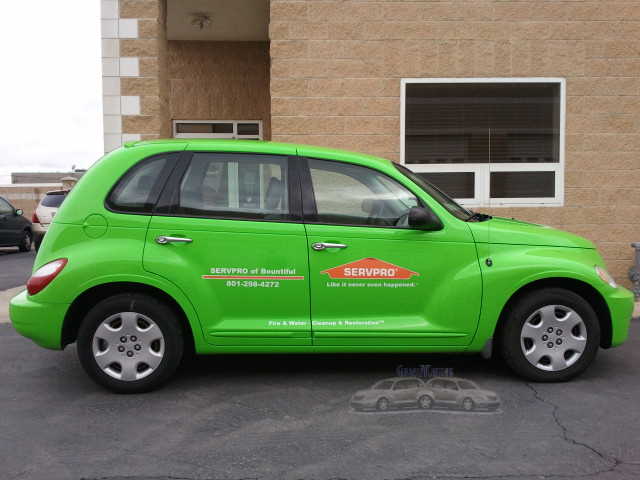 SERVPRO Bountiful, Utah, PT Cruiser