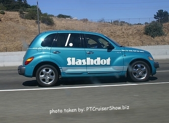 Slashdot PT Cruiser on Highway 24