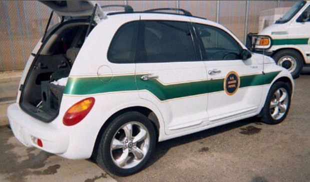 US Border Patrol PT Cruiser