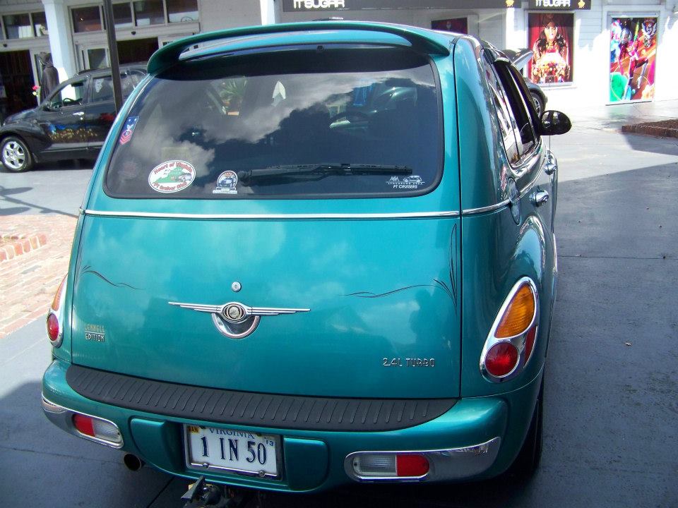 Virginia 1 in 50 PT Cruiser that tows matching trailer