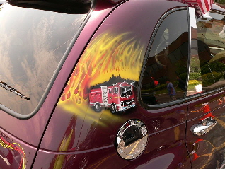 Butch and Anna Foley's 911 Tribute PT Cruiser New York