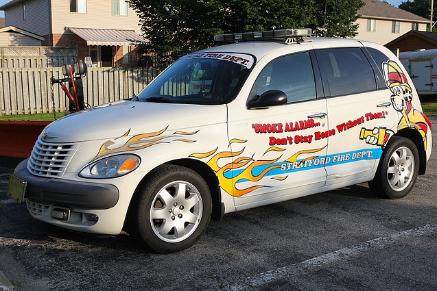 Stratford Fire Dept PT Cruiser