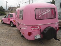 France Cancer PT Cruiser & Trailer