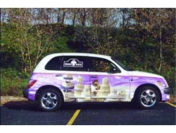 Shaker Baker Wedding Cakes PT Cruiser