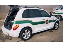 US Border Patrol Law Enforcement PT Cruiser