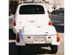 White PT Cruiser Trailer