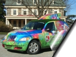 Peace A Pizza PT Cruiser ~ Eastern U.S. Locations