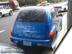 Sammy The Clown PT Cruiser