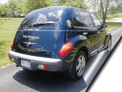 West Virginia Mountaineers PT Cruiser