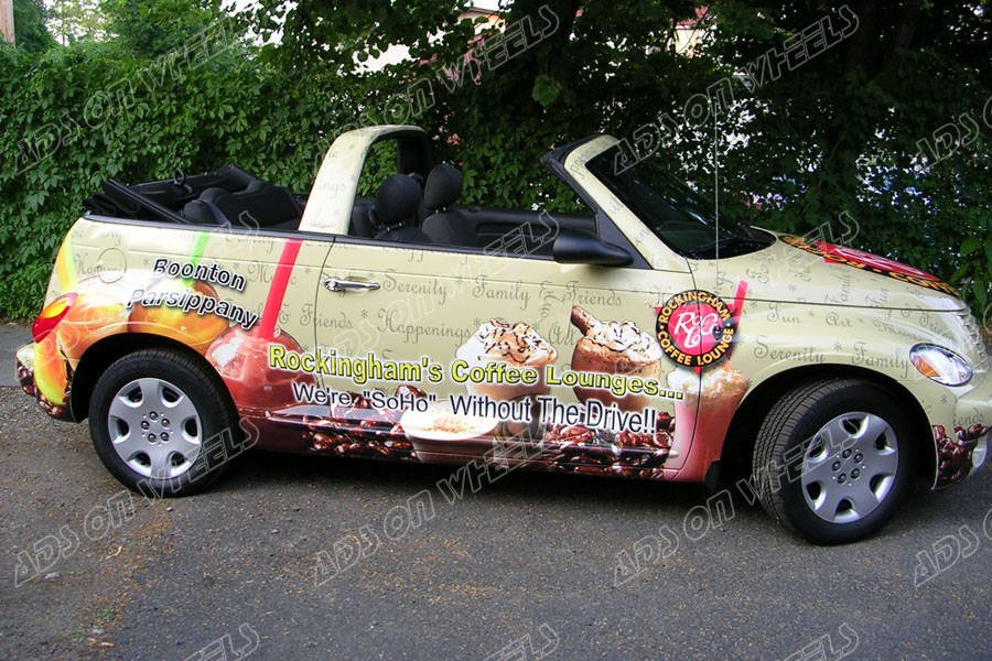 vehicle-wraps-graphics-vinyl-fleet-pt cruiser-chrysler-coffee-shop-passenger(1)